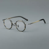 Hank Vintage Acetate Round Glasses Frame