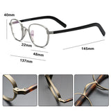 Ranay Vintage Titanium Eyeglasses Frame