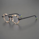 Dimash Round Acetate Glasses Frame