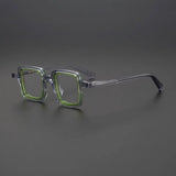 Palben Vintage Square Acetate Small Glasses Frame