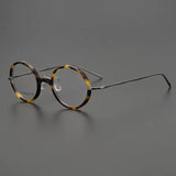 Namiyo Vintage Titanium Round Eyeglasses Frame