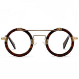 Edra Vintage Acetate Round Glasses Frame