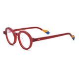 Dimash Round Acetate Glasses Frame