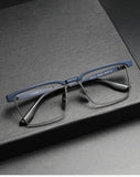 Kace Square Titanium Glasses Frame