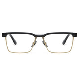 Kace Square Titanium Glasses Frame