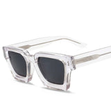 Leww Square Vintage Acetate Polarized Sunglasses