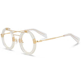 Edra Vintage Acetate Round Glasses Frame