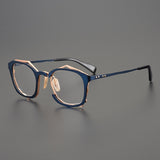 Nassir Personality Irregular Titanium Glasses Frame