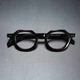 Reg Vintage Acetate Round Glasses Frame