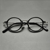 Crunch Vintage Acetate Titanium Glasses Frame