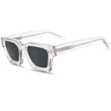 Leww Square Vintage Acetate Polarized Sunglasses