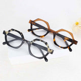 Kit Acetate Polygon Glasses Frame