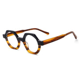 Kit Acetate Polygon Glasses Frame